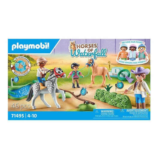 Playmobil Horses Of Waterfall - Ponnyturnering - 71495 - 46 Dela