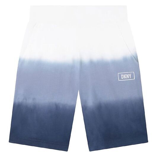 DKNY Shorts - Blå/Vit m. Tryck