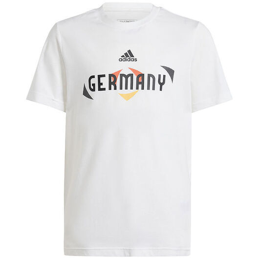 adidas Performance T-shirt - Tyskland Tee Y - Vit/Svart
