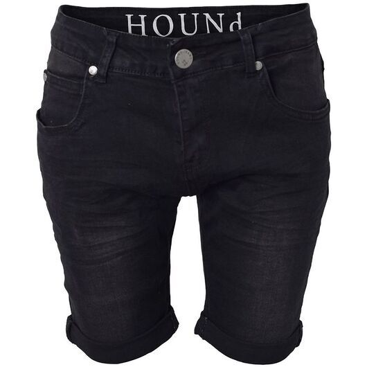 Hound Shorts - Straight - Black Denim