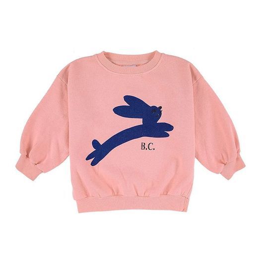 Bobo Choses Sweatshirt - Jumping Hare - Rosa