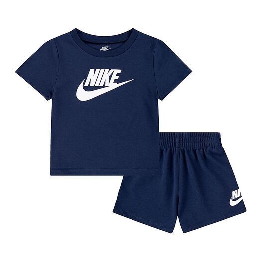 Nike Shortsset - Shorts/T-shirt - Midnight Marinblå
