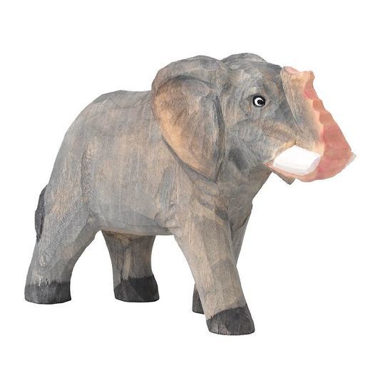 ferm Living Handgjord Figur - 11,5 cm - Grå Elefant