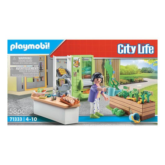 Playmobil City Life - Skolkiosk - 71333 - 58 Delar