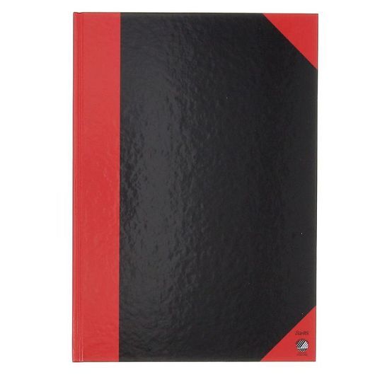 Bantex Notebook - Fodrad - A4 - Svart/Röd