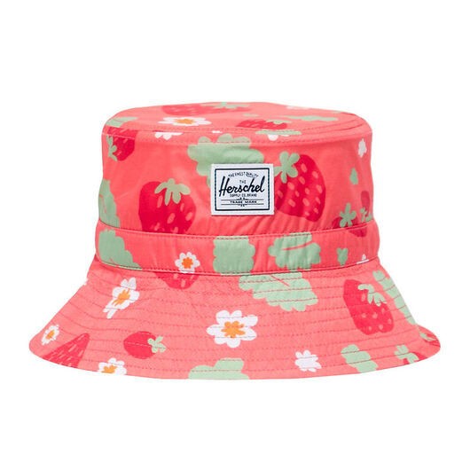 Herschel Bucket Hat - Baby Strand UV - Shell Rosa Sweet Jordgubb