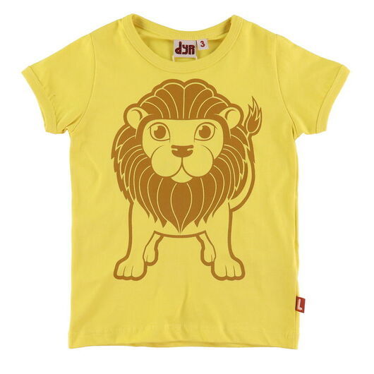 DYR T-shirt - Dyrhide - Faded Yellow Loeve