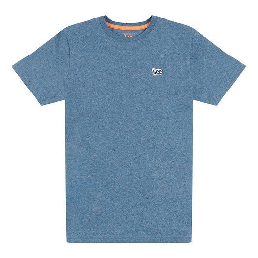 Lee T-shirt - Nep-garn - Blue Mirage