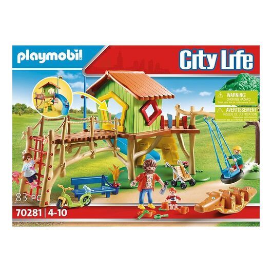 Playmobil City Life - Äventyrslekplats - 70281 - 83 Delar