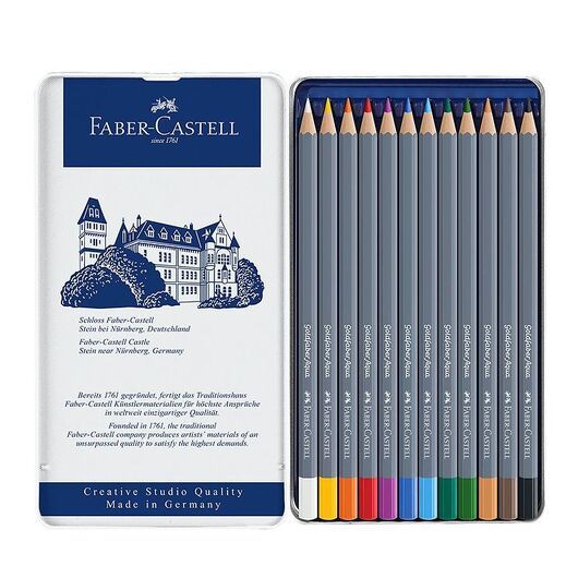 Faber-Castell Färgpennor - Goldfaber Akvarel - 12 stk - Multi