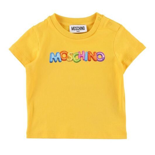 Moschino T-shirt - Gul m. Tryck