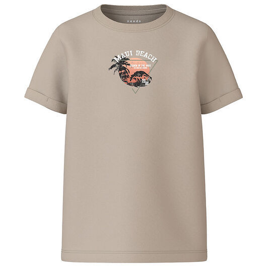 Name It T-shirt - NkmVux - Pure Cashmere/Maui Beach
