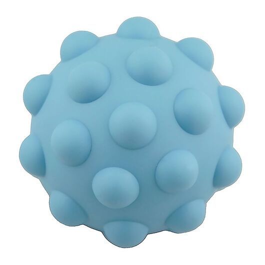 Tiny Tot Boll - Sensory Silicone Fidget Ball - 10 cm - Babyblå