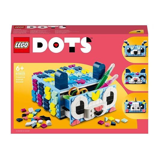 LEGOÂ® DOTS - Kreativ djurlåda 41805 - 643 Delar