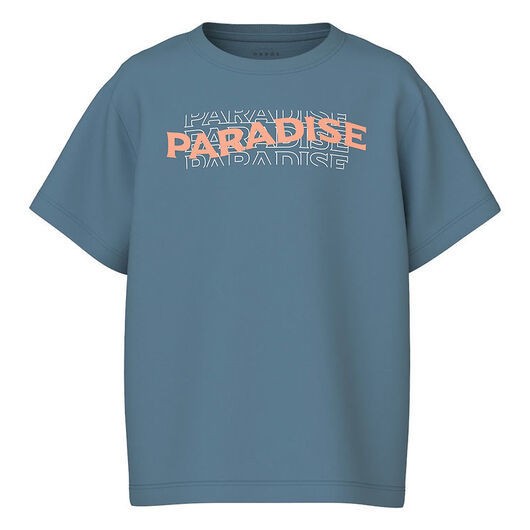 Name It T-shirt - NkmVagno - Provincial Blue/Paradise