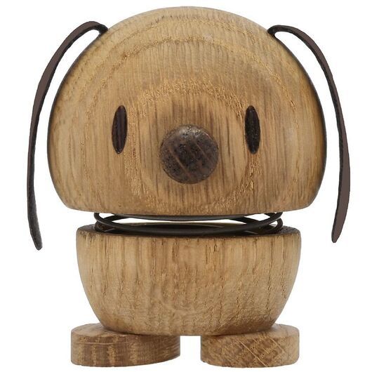Hoptimist Small Woody Dog - 7 cm - Oak