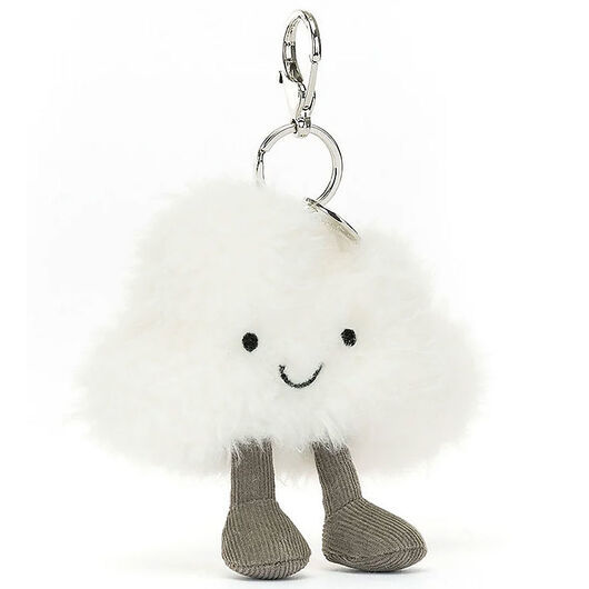Jellycat Nyckelring - 15x13 cm - Amuseable Cloud Bag Charm