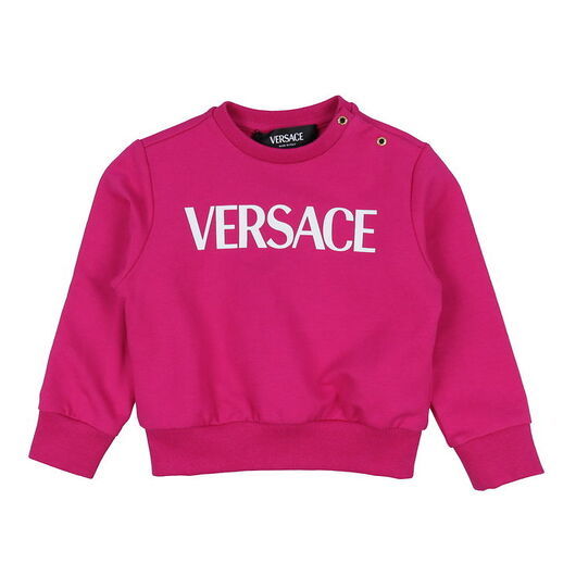 Versace Sweatshirt - Fuchsia m. Vit