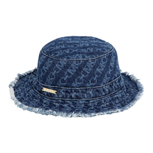 Michael Kors Bucket Hat - Denim Blue m. Tryck