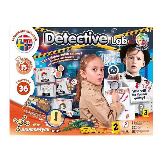 Liniex Science4you Set - Detektivlabb