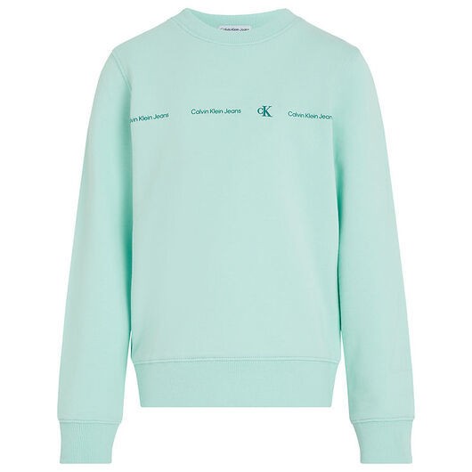 Calvin Klein Sweatshirt - Minimalistisk Reg.Cn - Blue Nyans