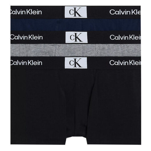 Calvin Klein Boxershorts - 3-pack - Marinblå Iris/Greyheather/Bl