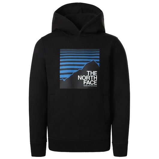 The North Face Hoodie - Box - Hero Blue