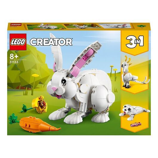 LEGOÂ® Creator - Vit Kanin 31133 - 3-I-1 - 258 Delar