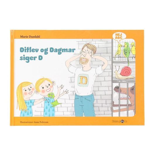 Straarup & Co Bok - Hej ABC - Ditlev og Dagmar Siger D