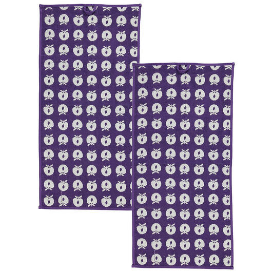Småfolk Handduk - 2-pack - 50x100 - Purple Heart