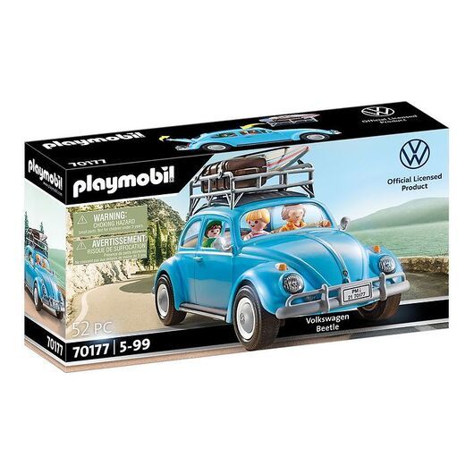 Playmobil - Volkswagen Beetle - Blå - 70177 - 52 Delar