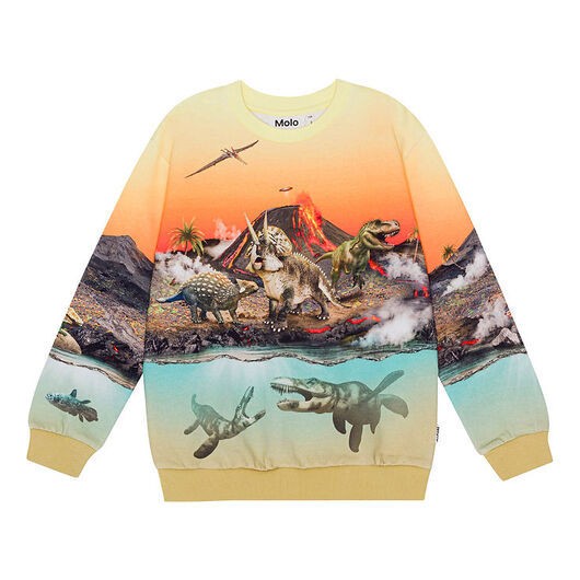 Molo Sweatshirt - Miksi - Vulkan Dinos