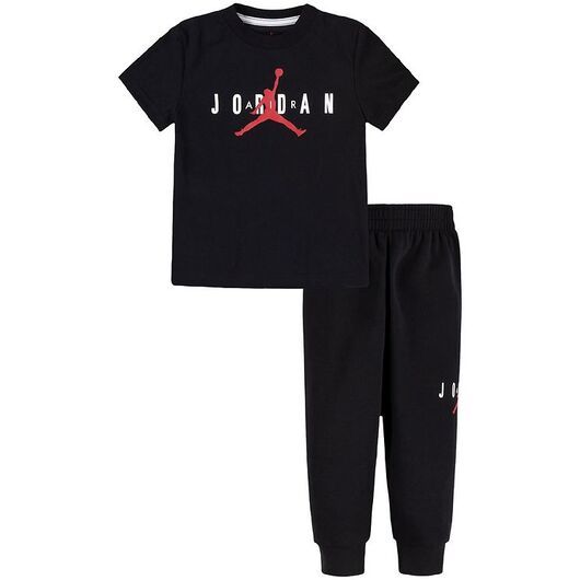 Jordan Set - Sweatpants/T-shirt - Svart