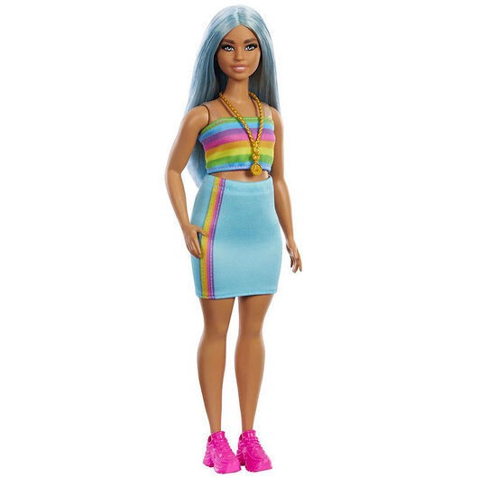 Barbie Docka - 30 cm - Fashionista Rainbow Athleisure