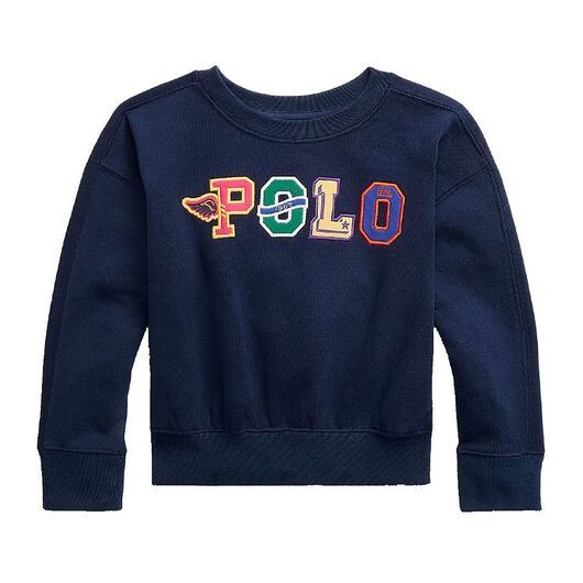 Polo Ralph Lauren Sweatshirt - Marinblå m. Text