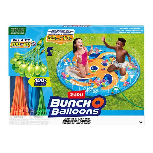Bunch O Balloons Vattenleksak - Octosplash Pad m. 100+ vattenbal