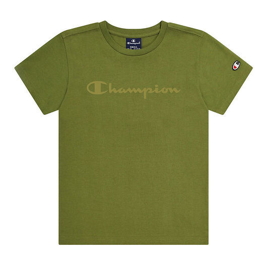 Champion T-shirt - Olivgrön m. Logo