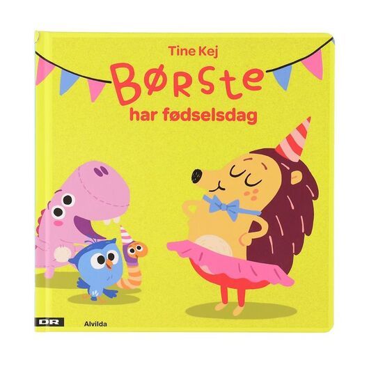 Alvilda Bok - Børste har fødselsdag - Danska