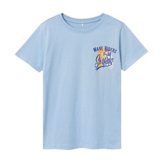 Name It T-shirt - NkmVelix - Chambray Blue/Surf