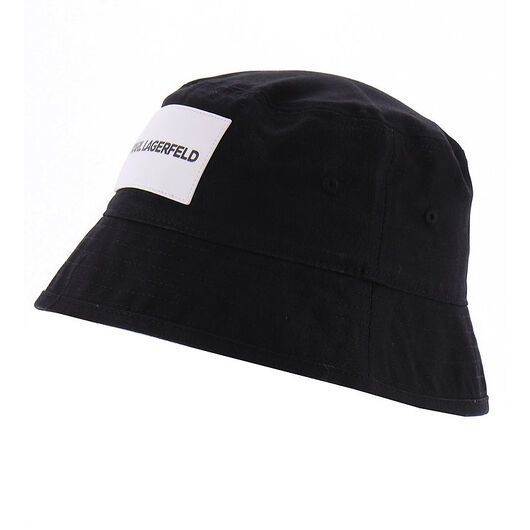 Karl Lagerfeld Bucket Hat - Svart m. Vit