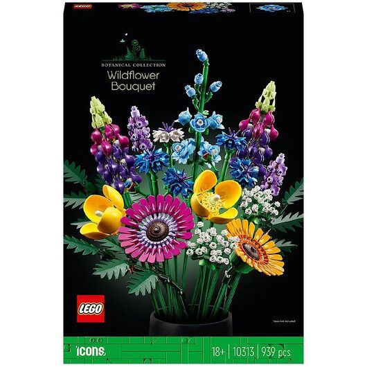 LEGOÂ® Icons - Bukett med vilda blommor 10313 - 939 Delar