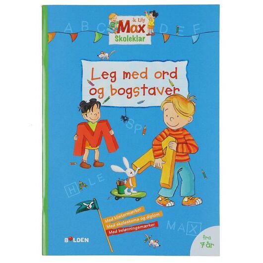 Forlaget Bolden Bok - Max Skoleklar: Lek med ord och Bokstäver -