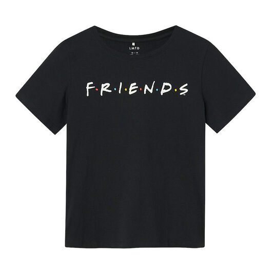 LMTD T-shirt - NlfFriends - Phoebe - Svart