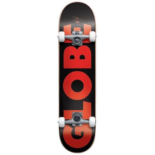 Globe Skateboard - 7, 75'' - G0 Fubar Complete - Röd/svart