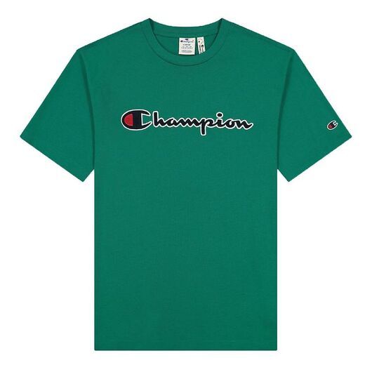 Champion Fashion T-shirt - Grön m. Logo