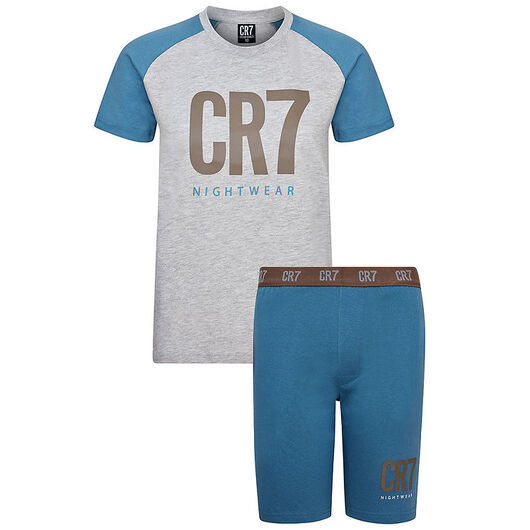 Ronaldo Pyjamas - CR7 - Grå/Blå