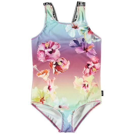 Molo Gymnastikdräkt - Orchid - Hibiscus Rainbow