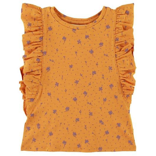 Soft Gallery T-shirt - Aylin - Clover - Sunflower