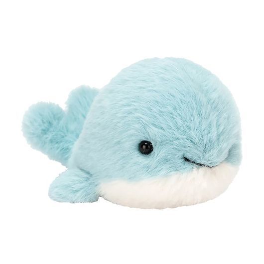 Jellycat Gosedjur - 10x5 cm - Fluffy Whale