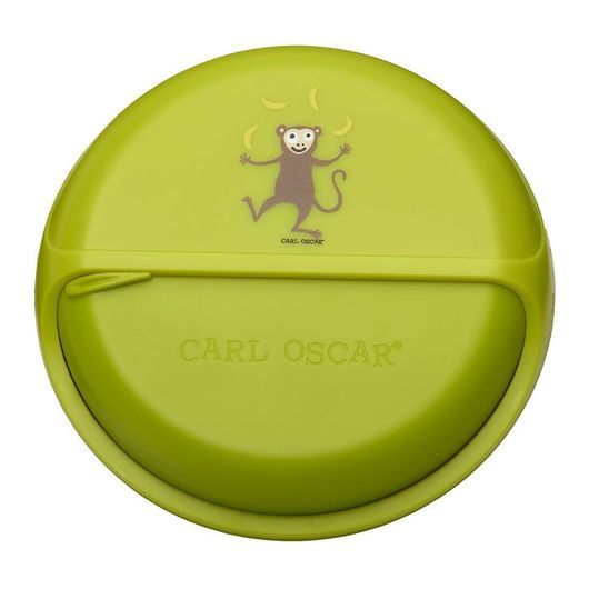 Carl Oscar Snacksbox - 15 cm - Lime Monkey